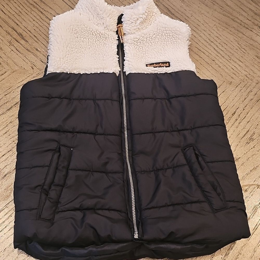 Timberland Sherpa Puffer Vest Size 6